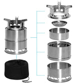 Rothco Stainless Steel Portable Camping Stove