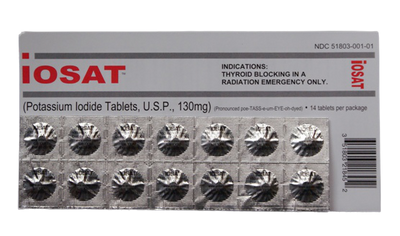 Potassium Iodide (IOSAT)