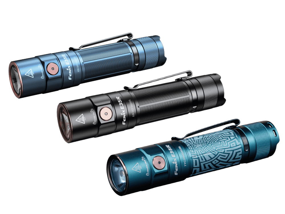 Fenix E35R High-Performance Rechargeable LED Flashlight.