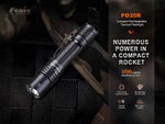 Fenix PD35R Compact Rechargeable Tactical Flashlight.
