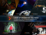 Fenix PD35R Compact Rechargeable Tactical Flashlight.