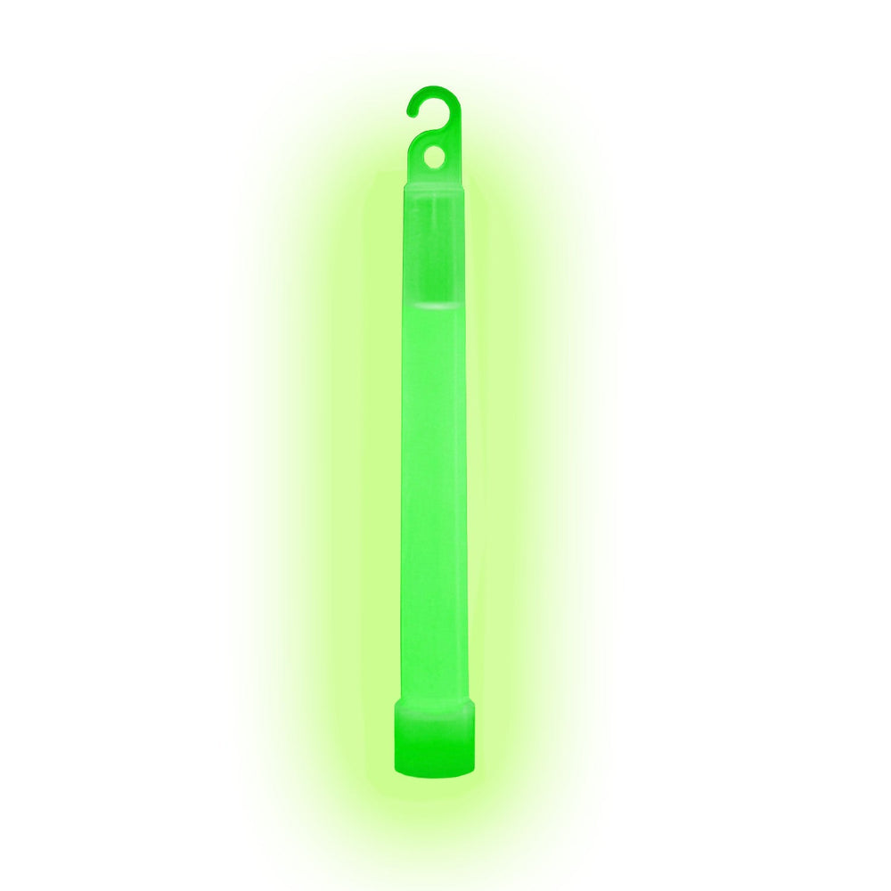 Quake Kits 12-Hour Green Glow Stick | Emergency Bright Light Stick.