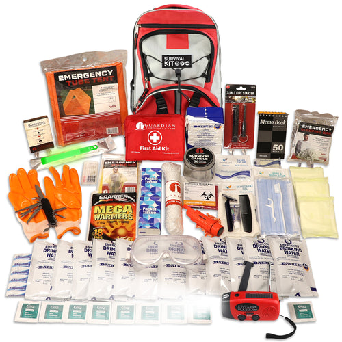 1 Person Comfort Survival Kit, Backpack.