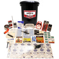 1 Person Essential Survival Kit, Bucket and Lid