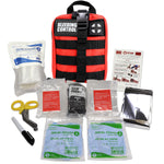 Personal Bleeding Control Kit, Red Molle Bag - Stop the Bleed IFAK