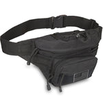 Outdoor EDC Waist Pack with Removable Flag Patch.