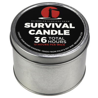3 Wick 36 Hour Emergency Candle