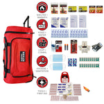 2 Person Necessity Survival Kit, Rolling Bag