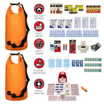 3 Person Necessity Survival Kit, Dry Bag