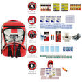 4 Person Necessity Survival Kit, Backpack