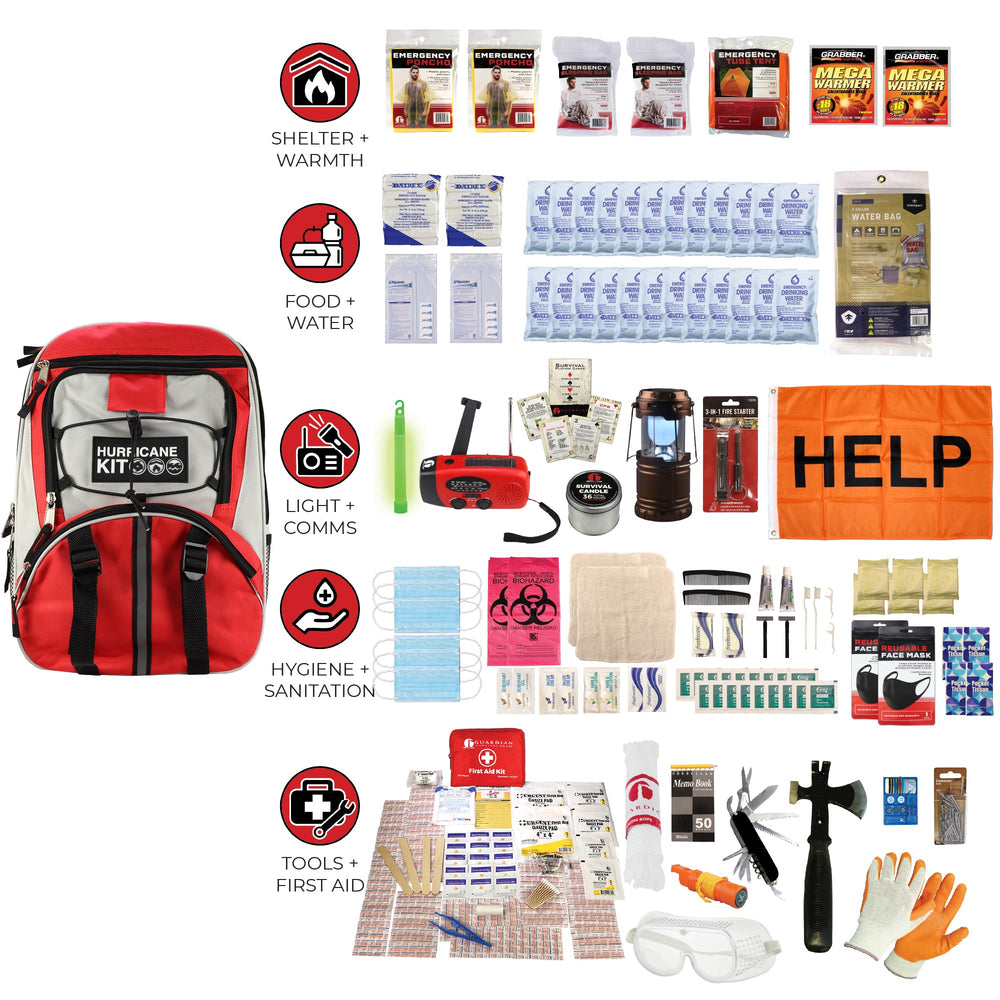 Hurricane Emergency Kit, Backpack