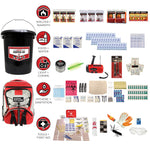 3 Person Comfort Survival Kit, Bucket and Lid
