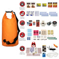 2 Person Essential Survival Kit, Dry Bag