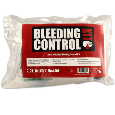 Personal Bleeding Control Kit in Vacuum Bag IFAK Insert