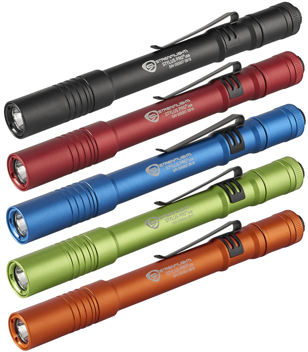 Streamlight Stylus Pro® USB LED Penlight Flashlight.