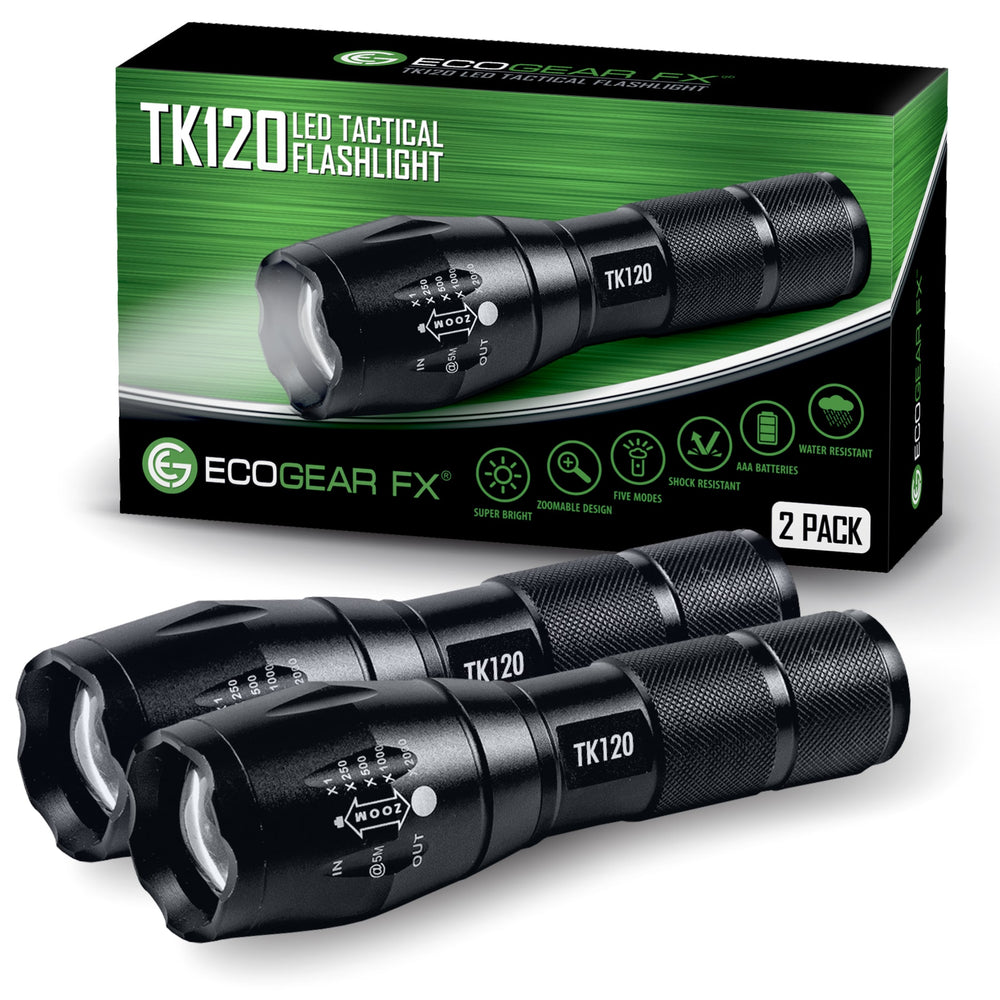 TK120 LED Tactical Flashlights with Strobe.