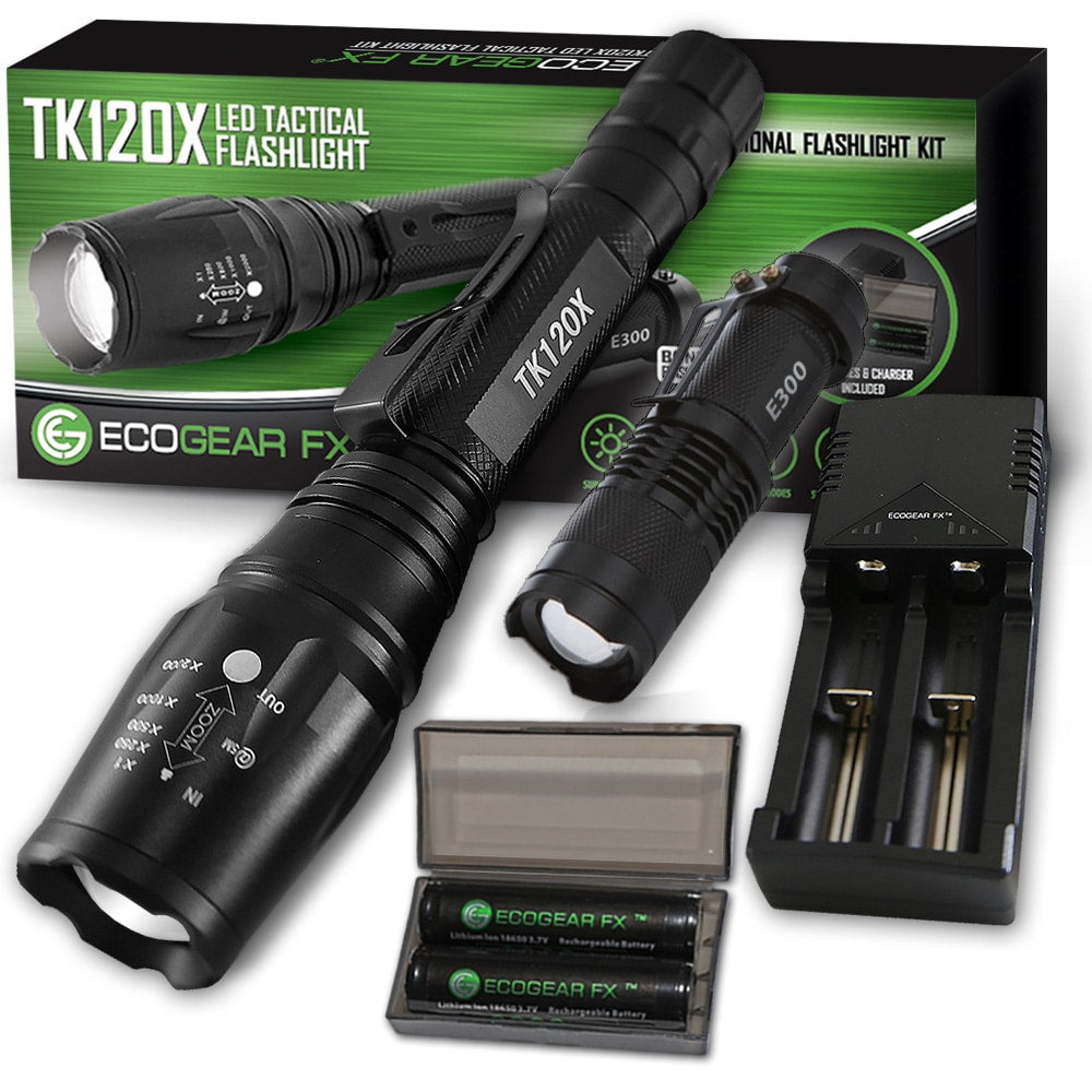 TK120X LED Flashlight Kit.